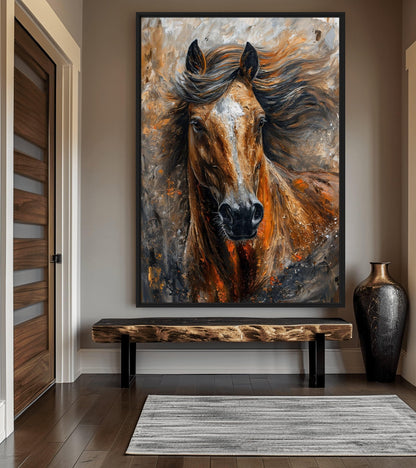 Majestic Brown Horse Digital Print