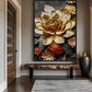 Bronze Flower Floral Art Digital Print