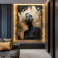 Woman Sensual Art Framed Canvas - PaintFu