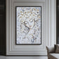 Woman Flower Head Modern Art Framed Canvas