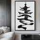 Chinese Pagoda Minimalist Art Digital Print