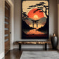 Japanese Sunset Minimalist Art Digital Print