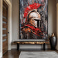 Spartan Helmet Modern Art Digital Print