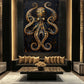 Majestic Golden Octopus Art Digital Print