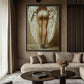 Woman with Angel Wings Sensual Art Digital Print