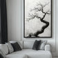 Sakura Wabi Sabi Art Framed Canvas