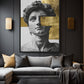 David Sculpture Greek Mythology Art Digital Print