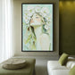 Flower Crowned Woman Framed Canvas