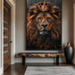 King Of the Jungle Framed Canvas - PaintFu