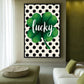 Lucky Clover Typography Art Digital Print - PaintFu