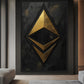 Ethereum Crypto Art Digital Print