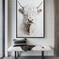 Highland Cow Modern Art Digital Print