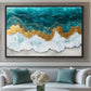 Ocean Arial View Modern Art Digital Print