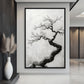 Sakura Wabi Sabi Art Framed Canvas
