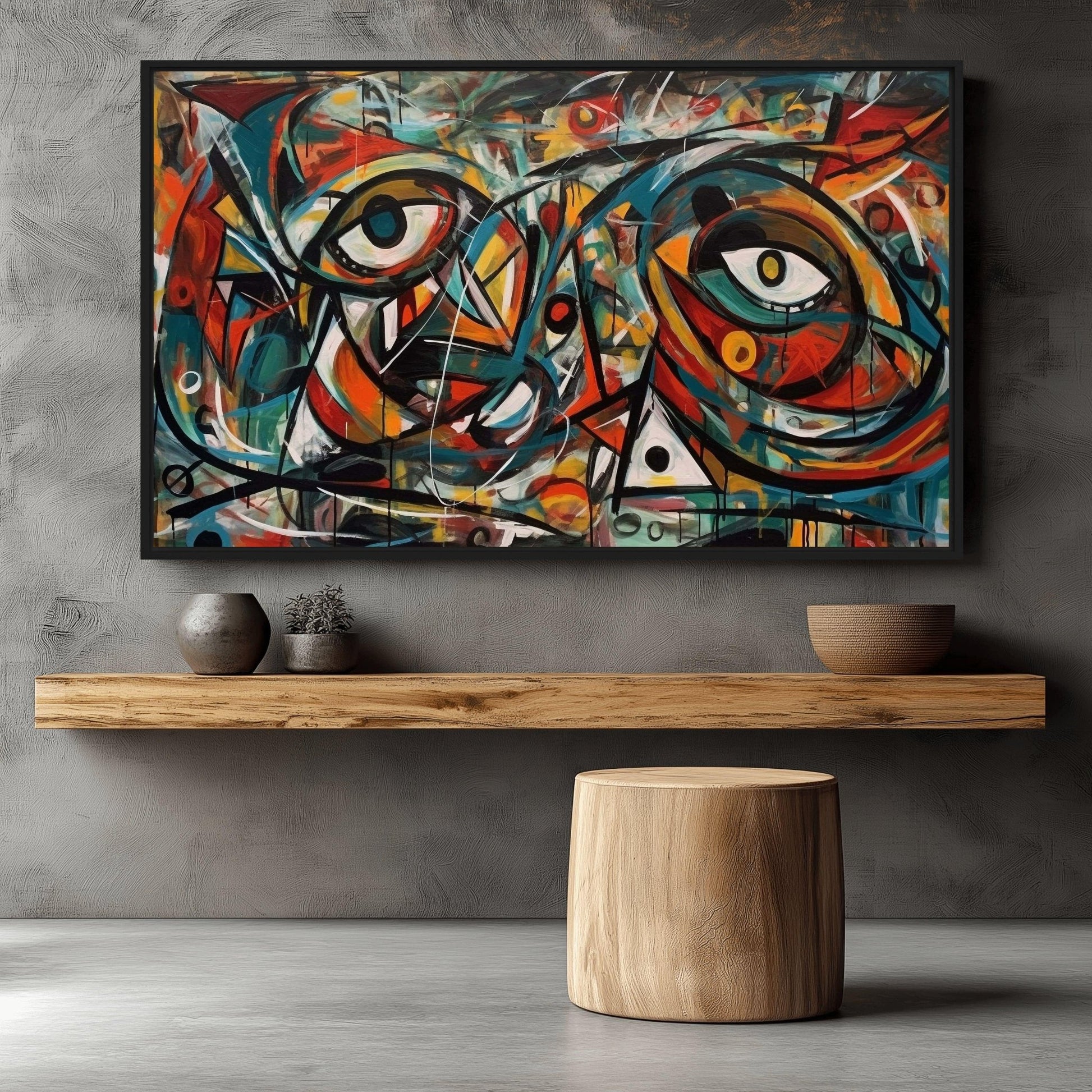 Picasso Style Art Digital Print