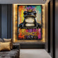 Frog Prince Graffiti Art Digital Print