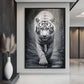 White Tiger Digital Print