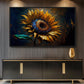 Sunflower Floral Art Framed Canvas - PaintFu
