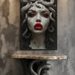 Mesmerizing Medusa Gorgon Framed Canvas