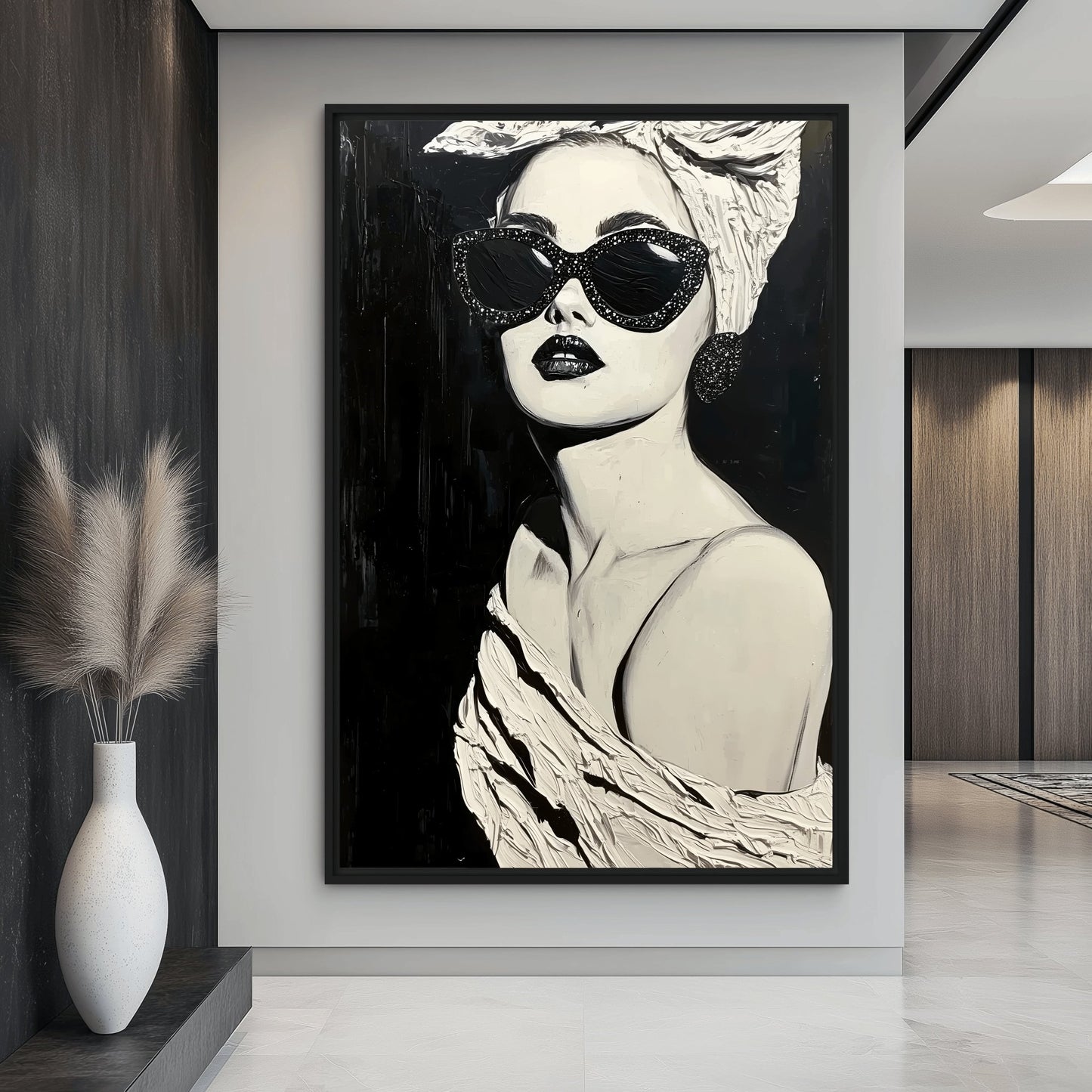 Woman Fashion Art Digital Print