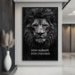 Lion Motivational Art Digital Print