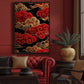 Auspicious Cloud Japanese Art Framed Canvas