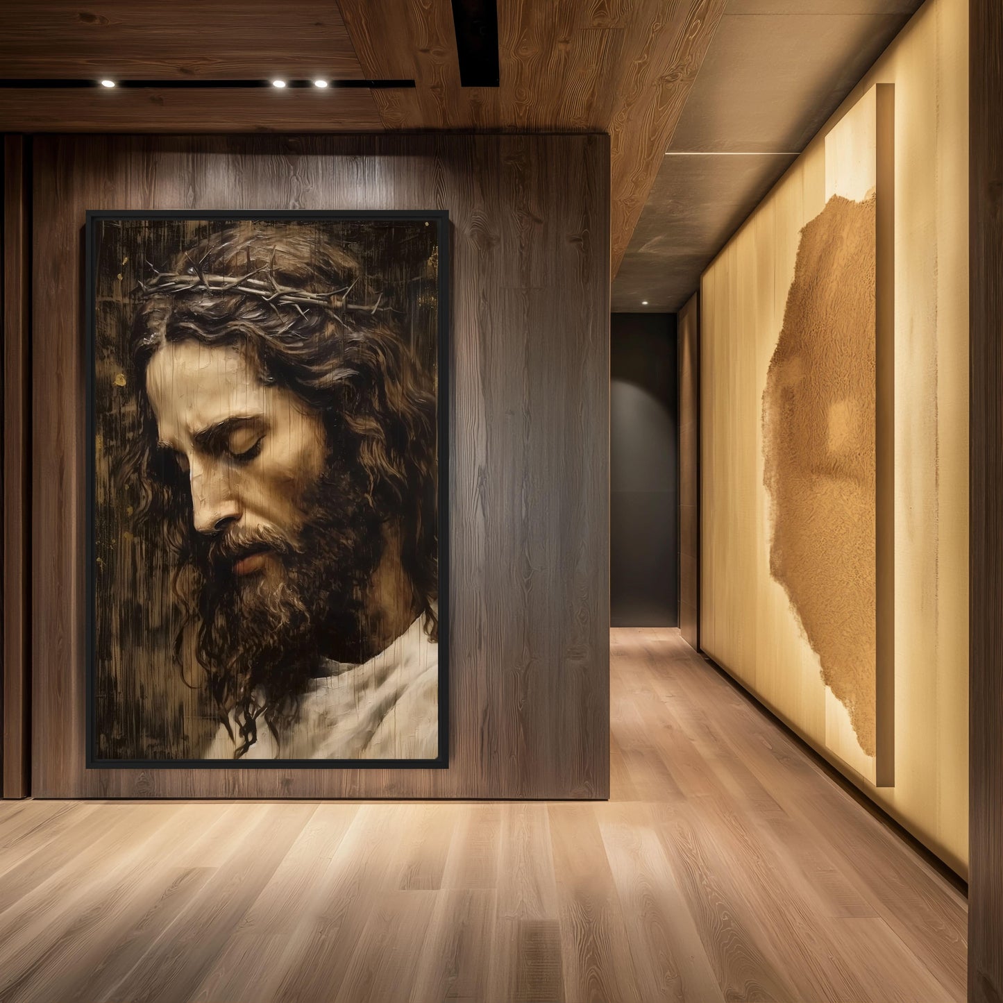Jesus Portrait Religious Art Digital Print