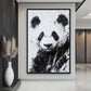 Panda Minimalist Art Digital Print