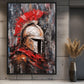 Spartan Helmet Modern Art Digital Print