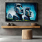 Easter Island Statues Art Digital Print