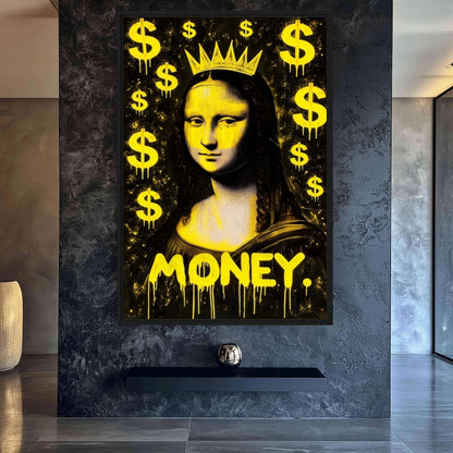 Mona Lisa Trendy Art Framed Canvas - PaintFu