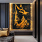 Anubis Egyptian God Digital Print