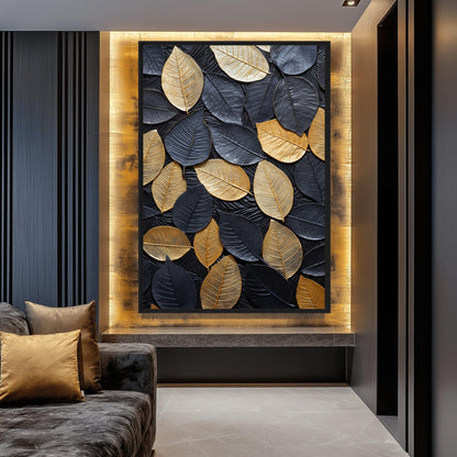 Leaves Luxury Art Digital Print