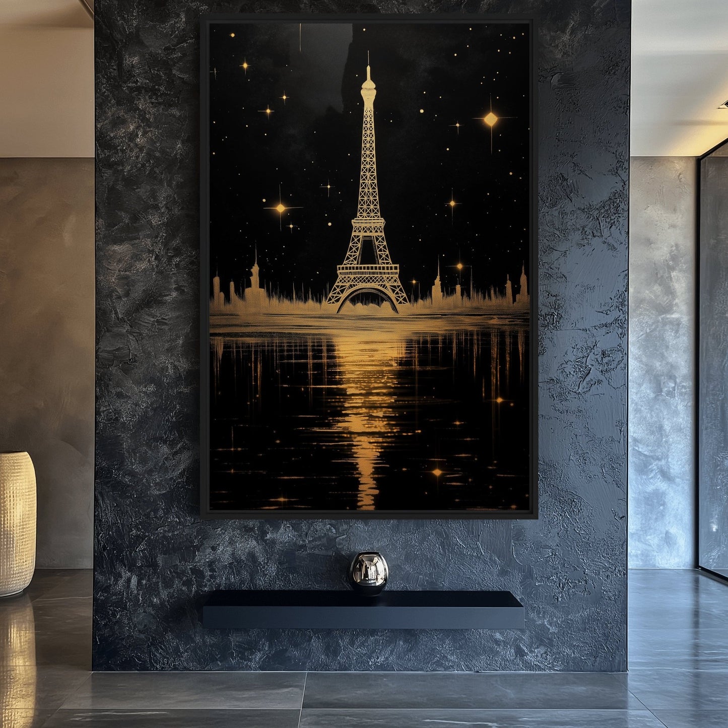 Eiffel Tower Luxury Art Digital Print
