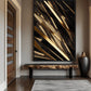 Black Gold Luxury Art Framed Canvas - PaintFu
