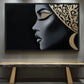 African Queen Luxury Art Framed Canvas