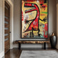 Dinosaur Basquiat Style Art Digital Print
