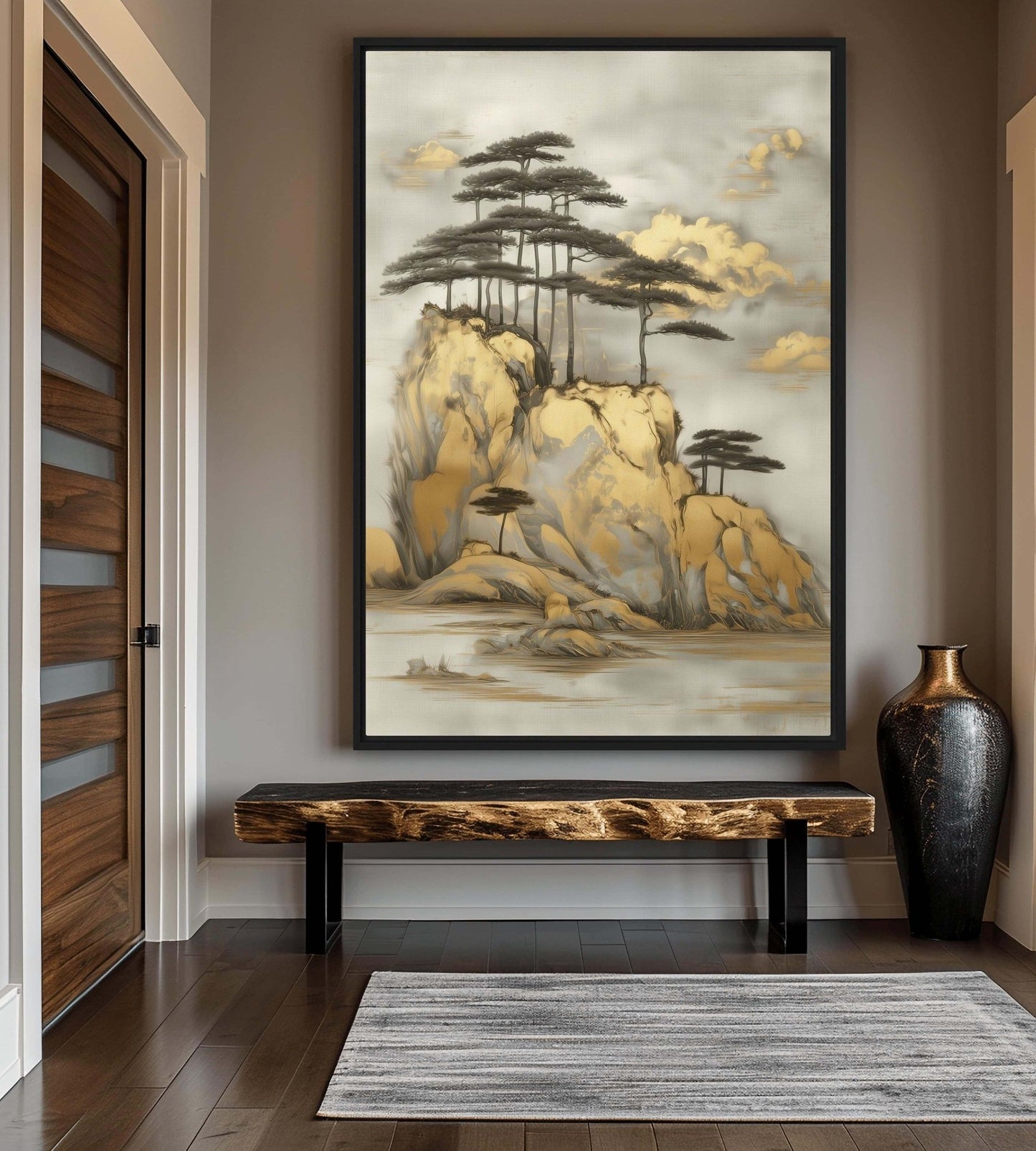 Japanese Landscape Art Digital Print