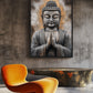 Buddha Zen Wall Art Framed Canvas