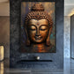 Bronze Buddha Framed Canvas