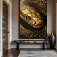 Golden Snake Luxury Art Digital Print