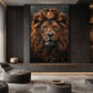 King Of the Jungle Framed Canvas - PaintFu
