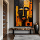 Tribal Mask African Art Digital Print