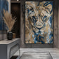 Lioness  Fluid Art Digital Print