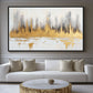 Cityscape Abstract Art Framed Canvas