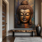 Bronze Buddha Framed Canvas