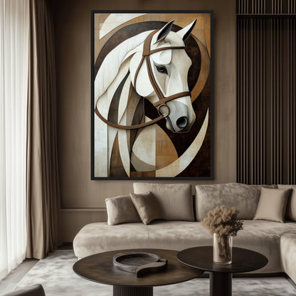 Horse Geometric Art Digital Print