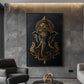 Lord Ganesha Modern Art Digital Print