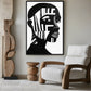 African Man Portrait Abstract Art Digital Print