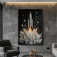 Rocket Take Off Space Art Framed Canvas - PaintFu